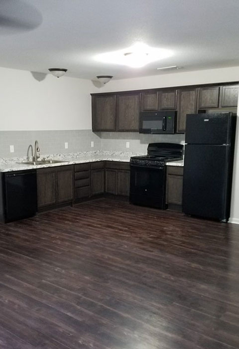 Energy Star Kitchen Appliances within Davidson's Landing Workforce Housing Apartment Homes in Kansas City Kansas